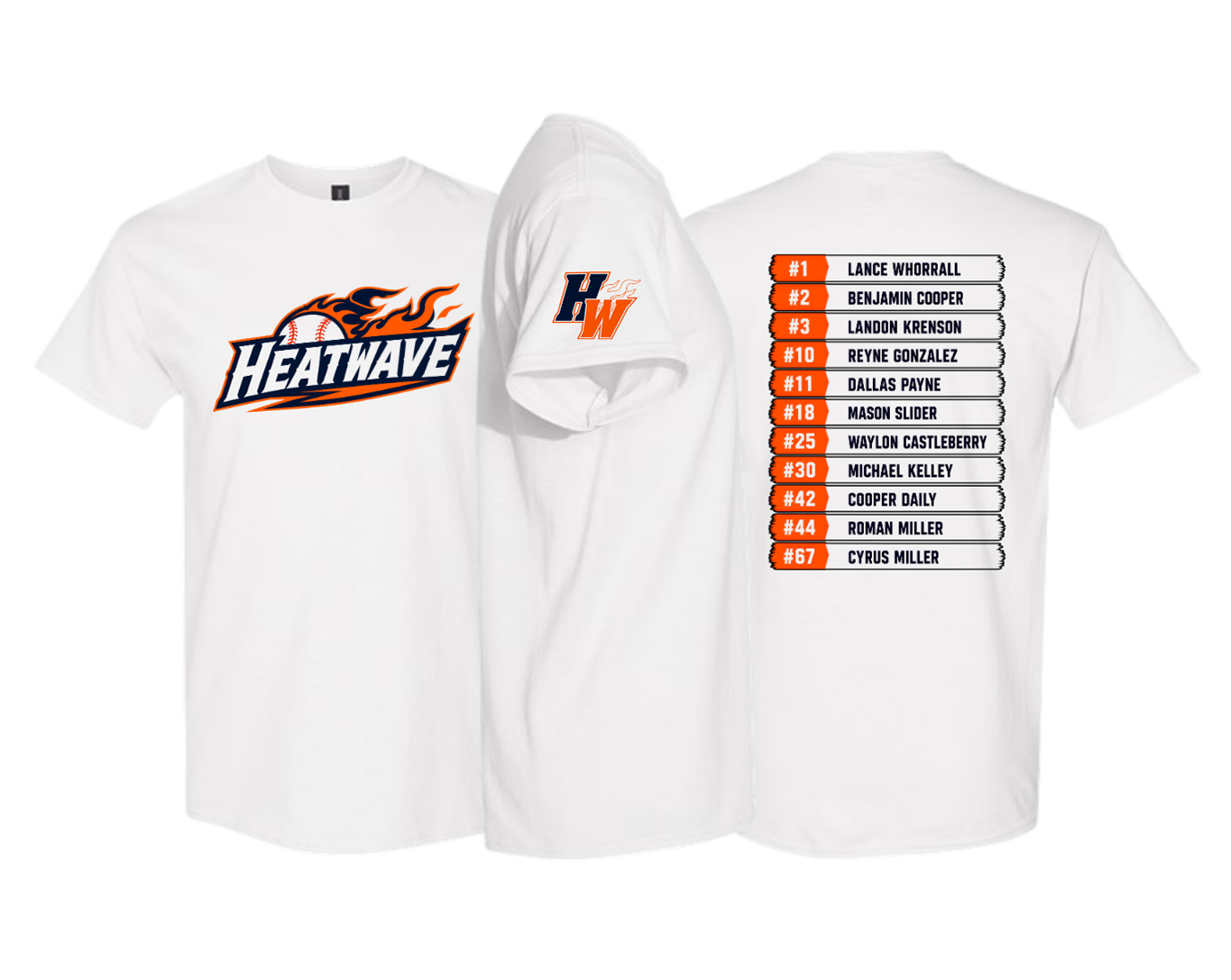 Heat Wave Baseball T-Shirt
