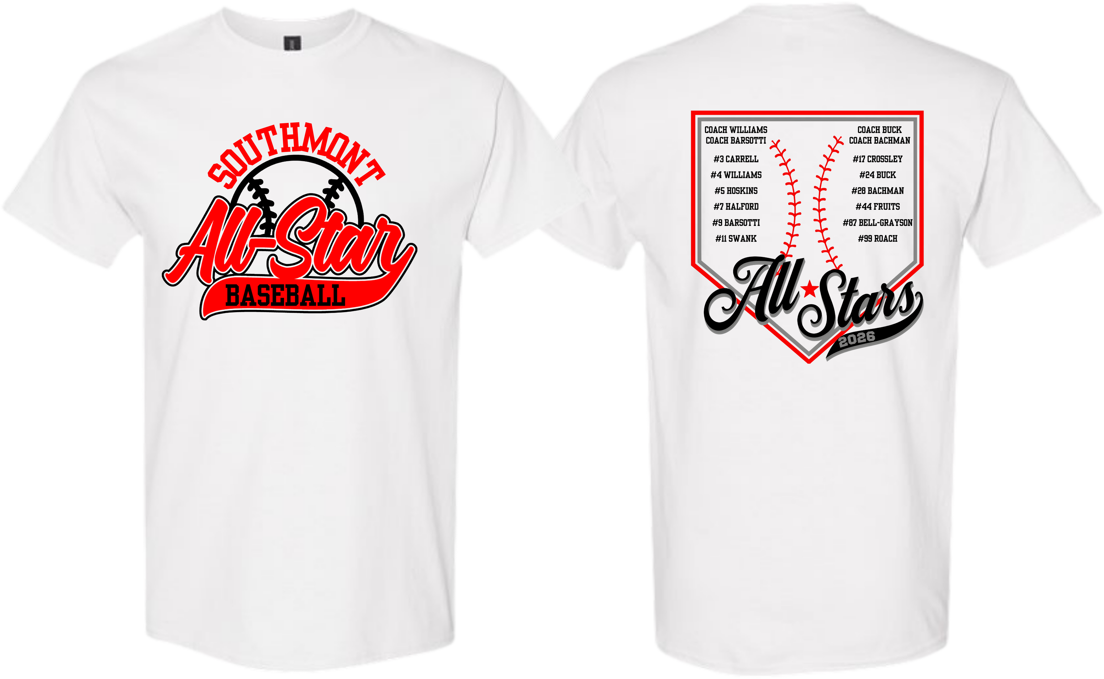 Southmont All-Stars - Team List 1