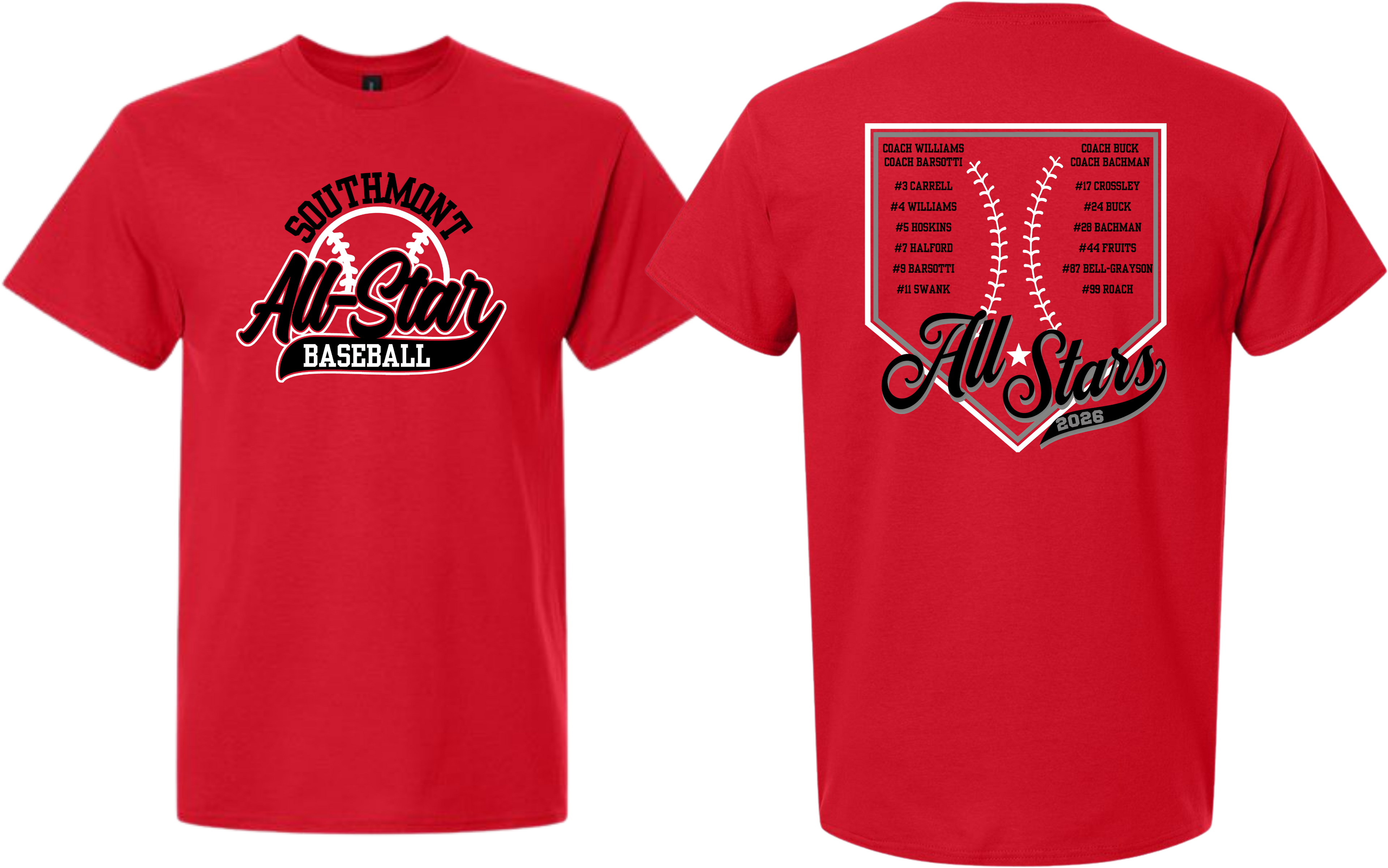 Southmont All-Stars - Team List 1