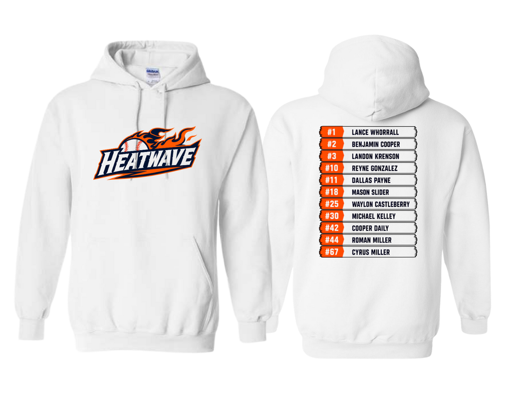 Heat Wave Baseball Hoodie