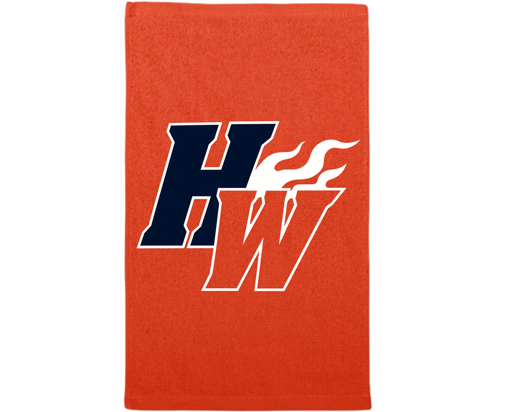 Heat Wave Baseball Rally Towel