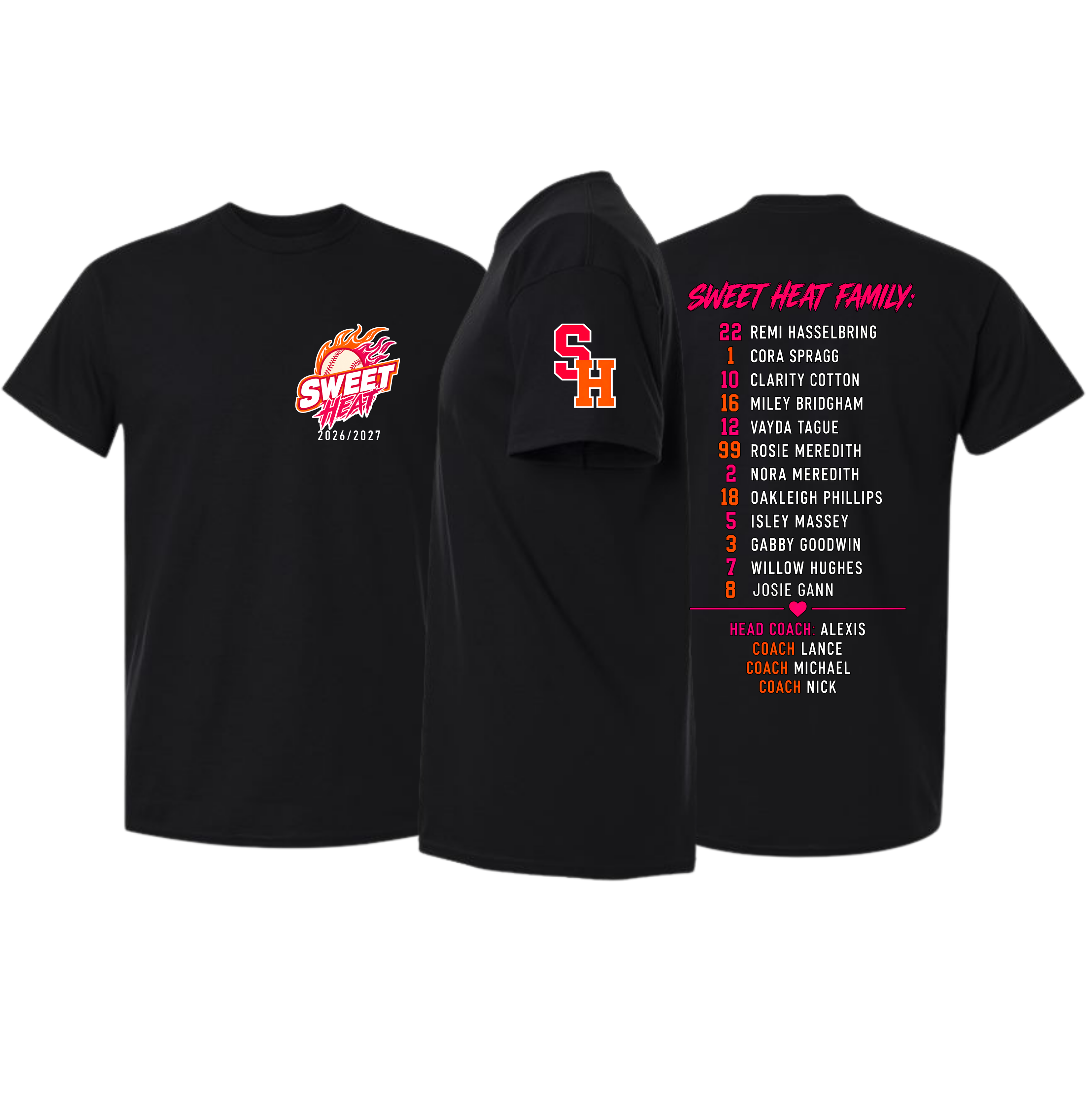 Sweet Heat Roster T-Shirt