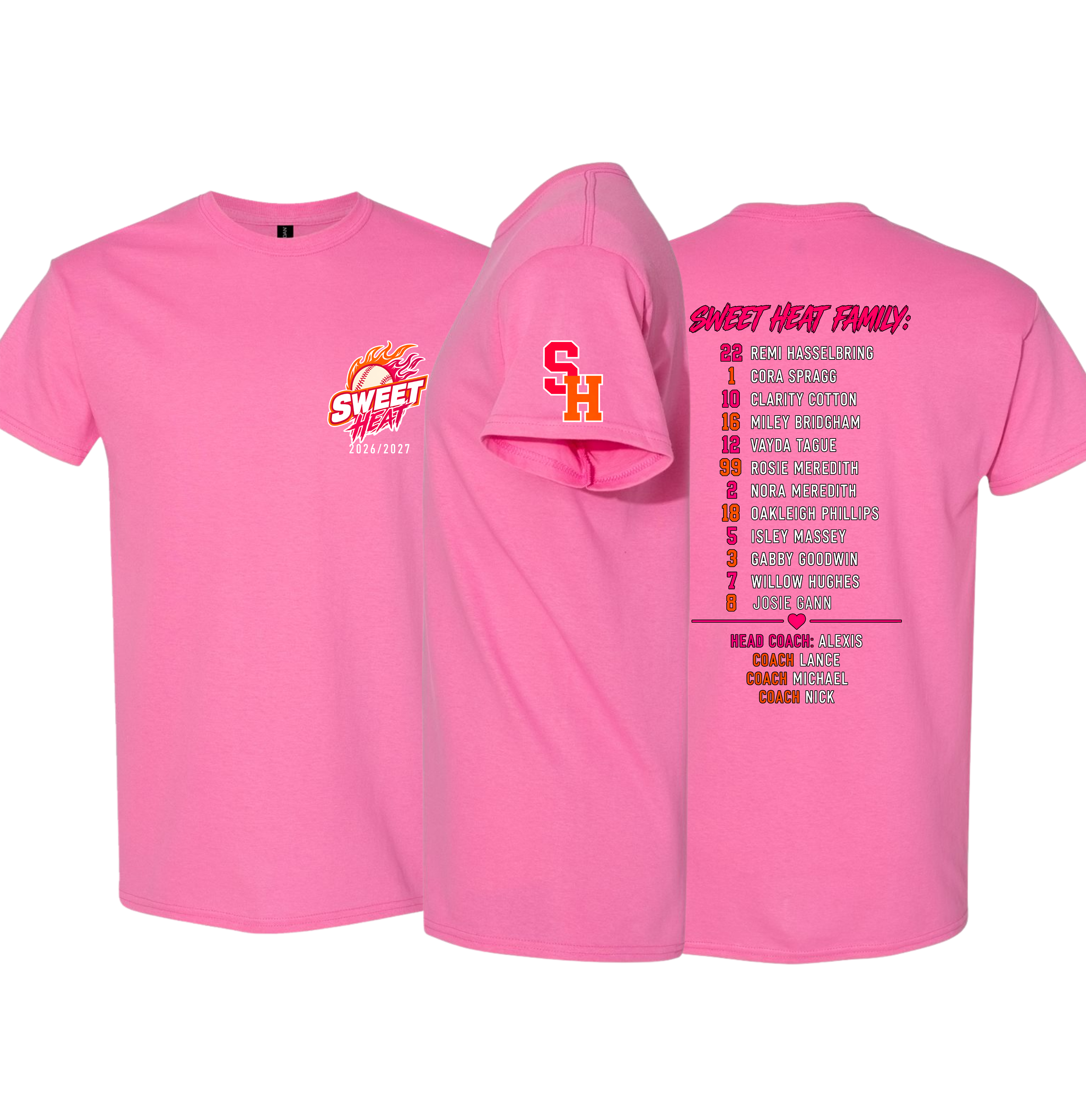 Sweet Heat Roster T-Shirt