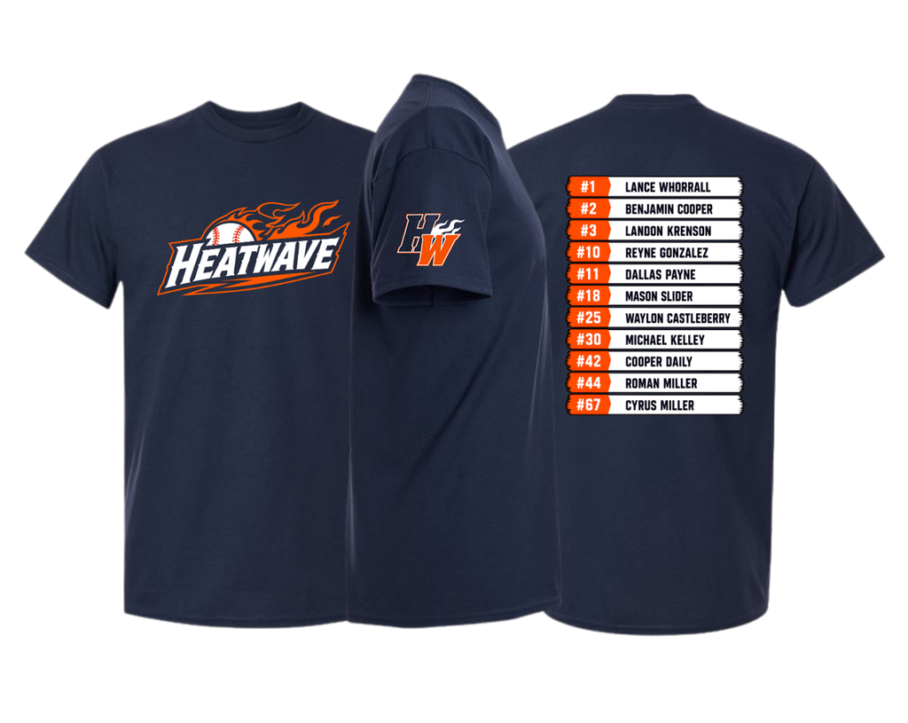 Heat Wave Baseball T-Shirt