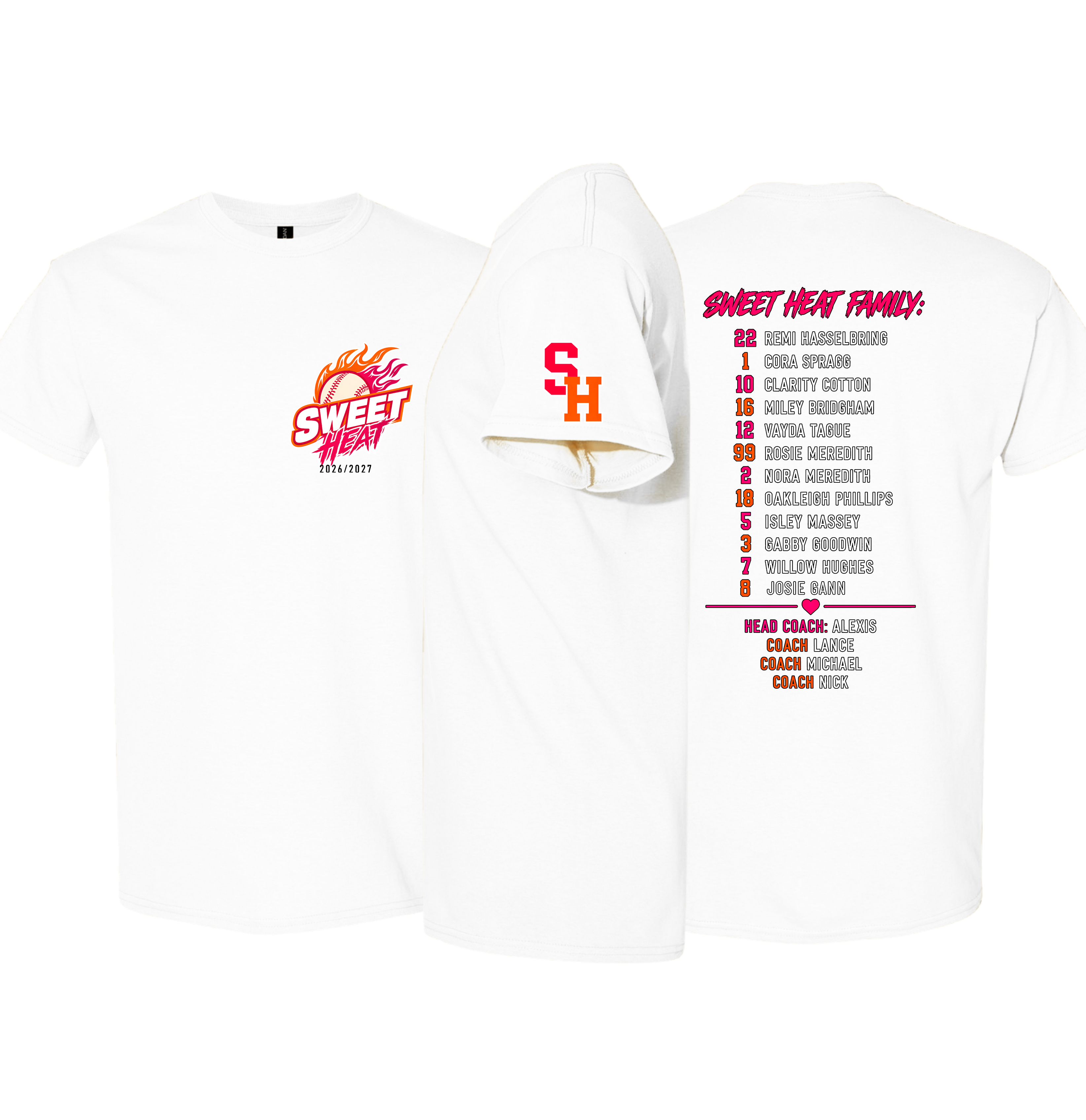 Sweet Heat Roster T-Shirt