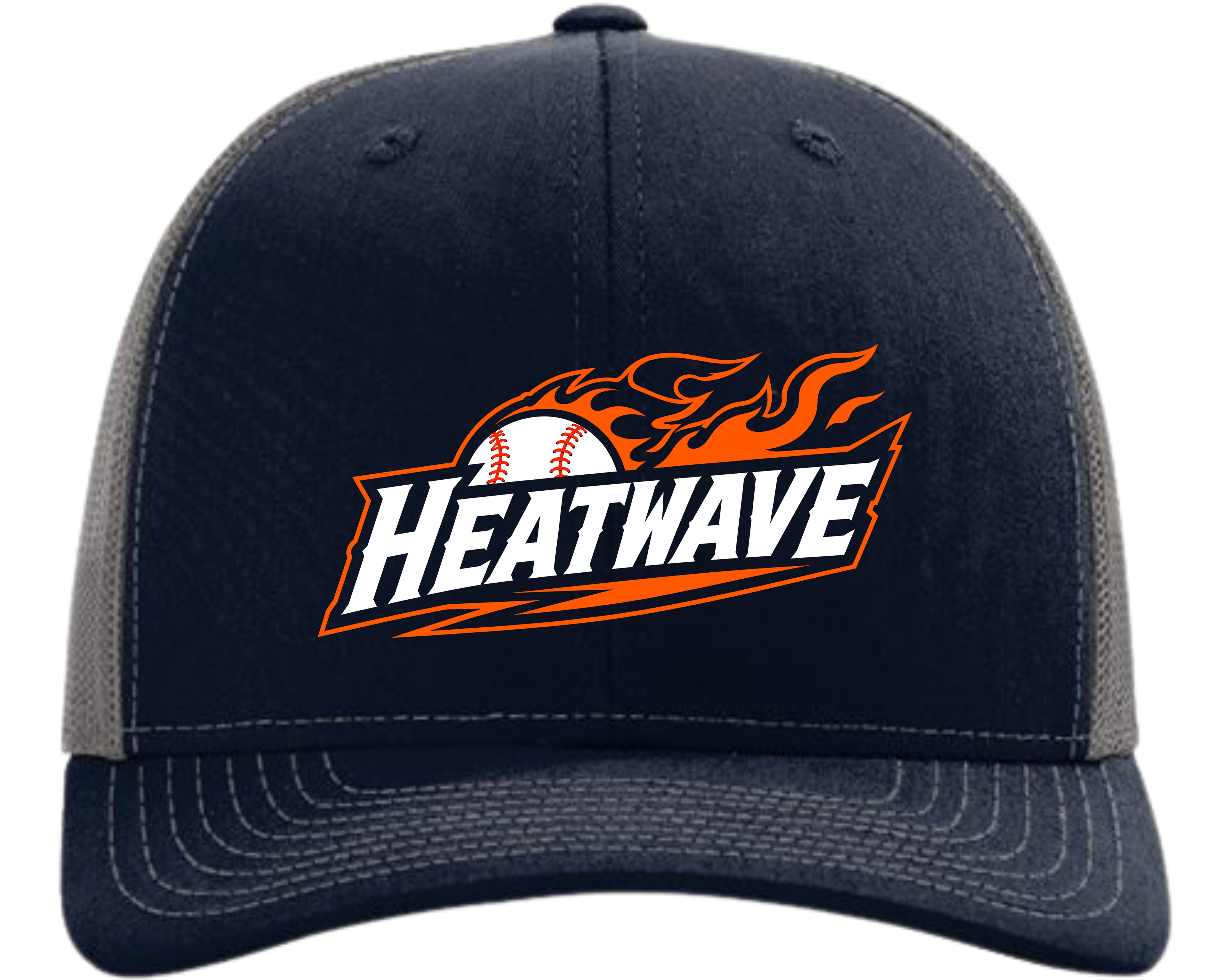 Heat Wave Embroidered Snapback Hat