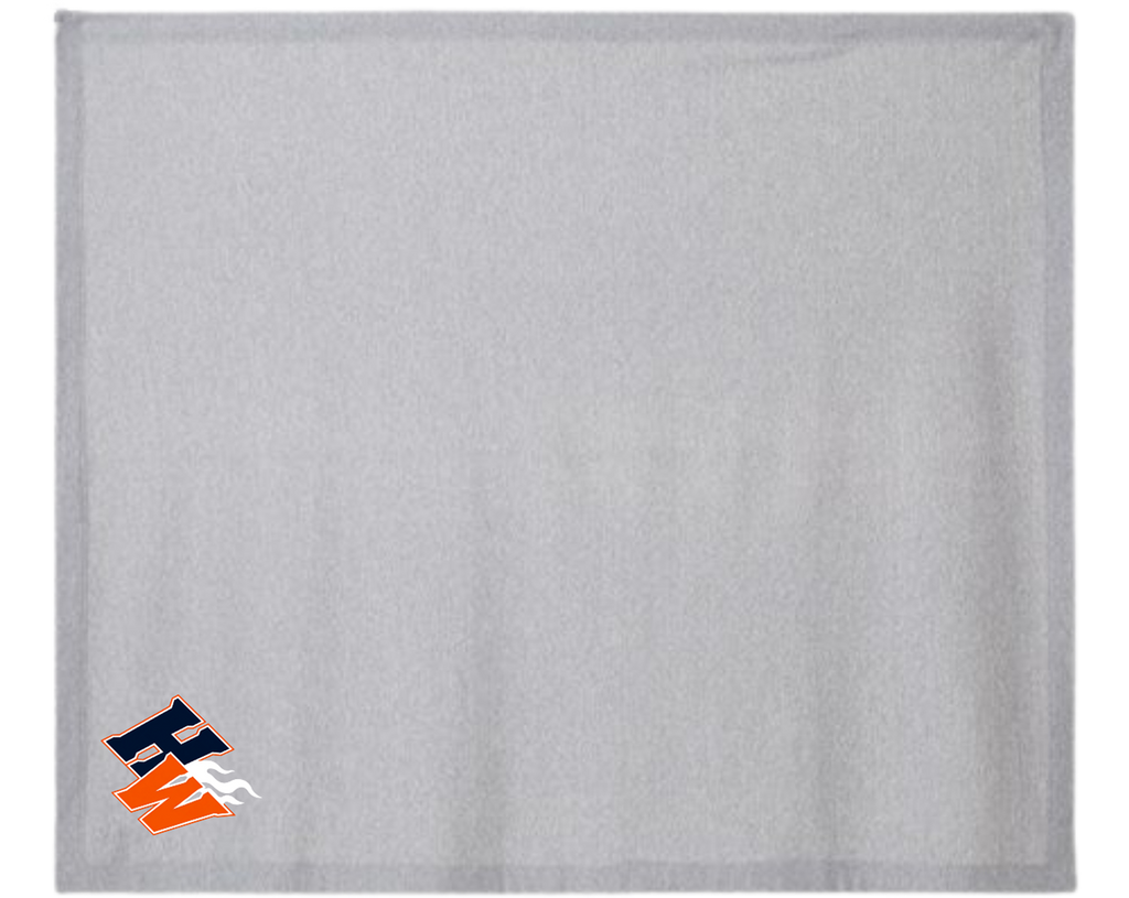 Heat Wave Baseball Fleece Blanket (50" x 60")