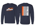 Heat Wave Baseball Long Sleeve
