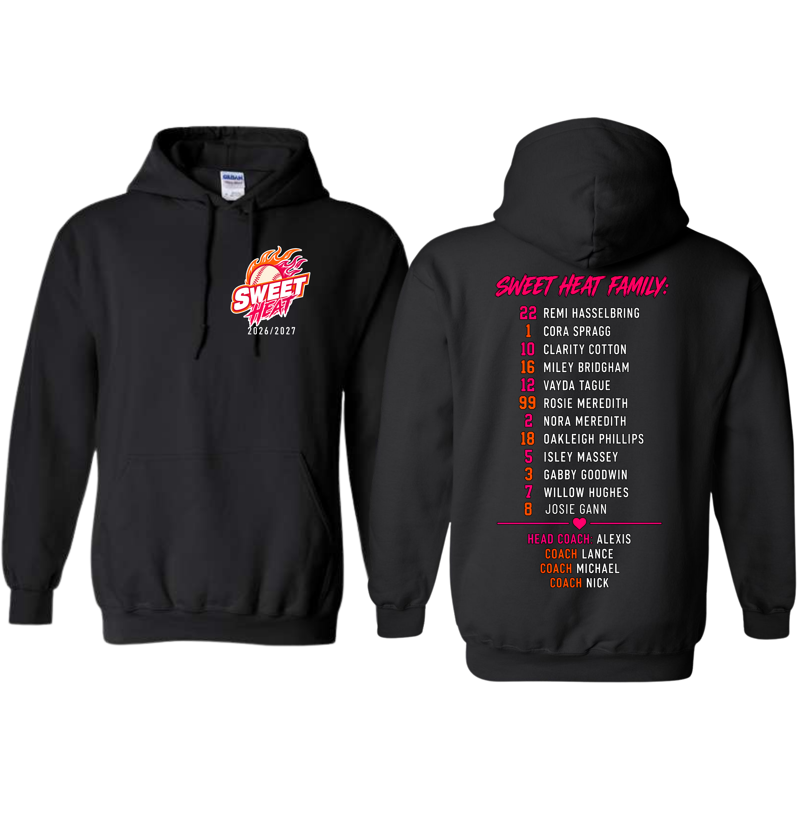 Sweet Heat Roster Hoodie