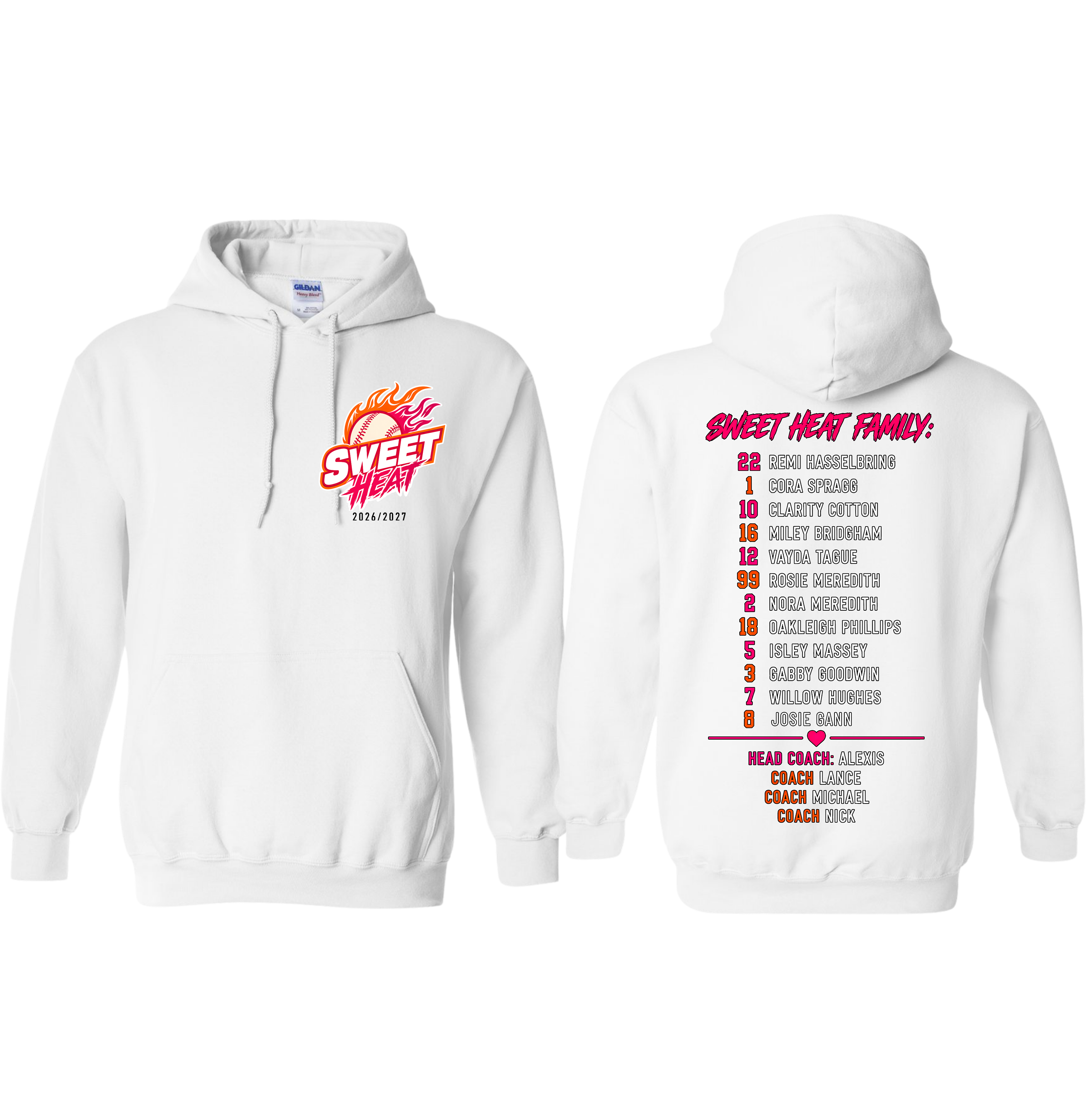 Sweet Heat Roster Hoodie