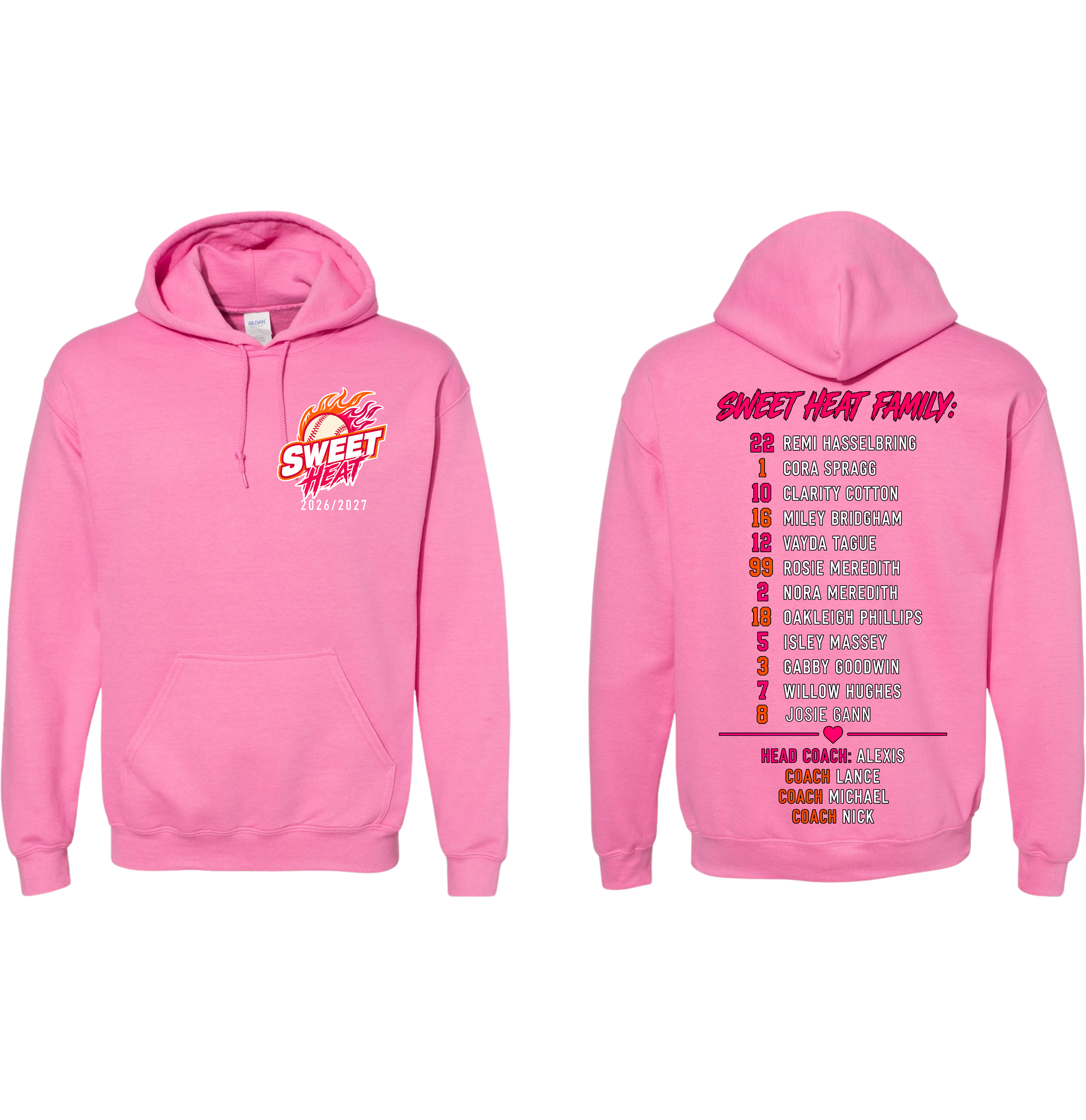 Sweet Heat Roster Hoodie
