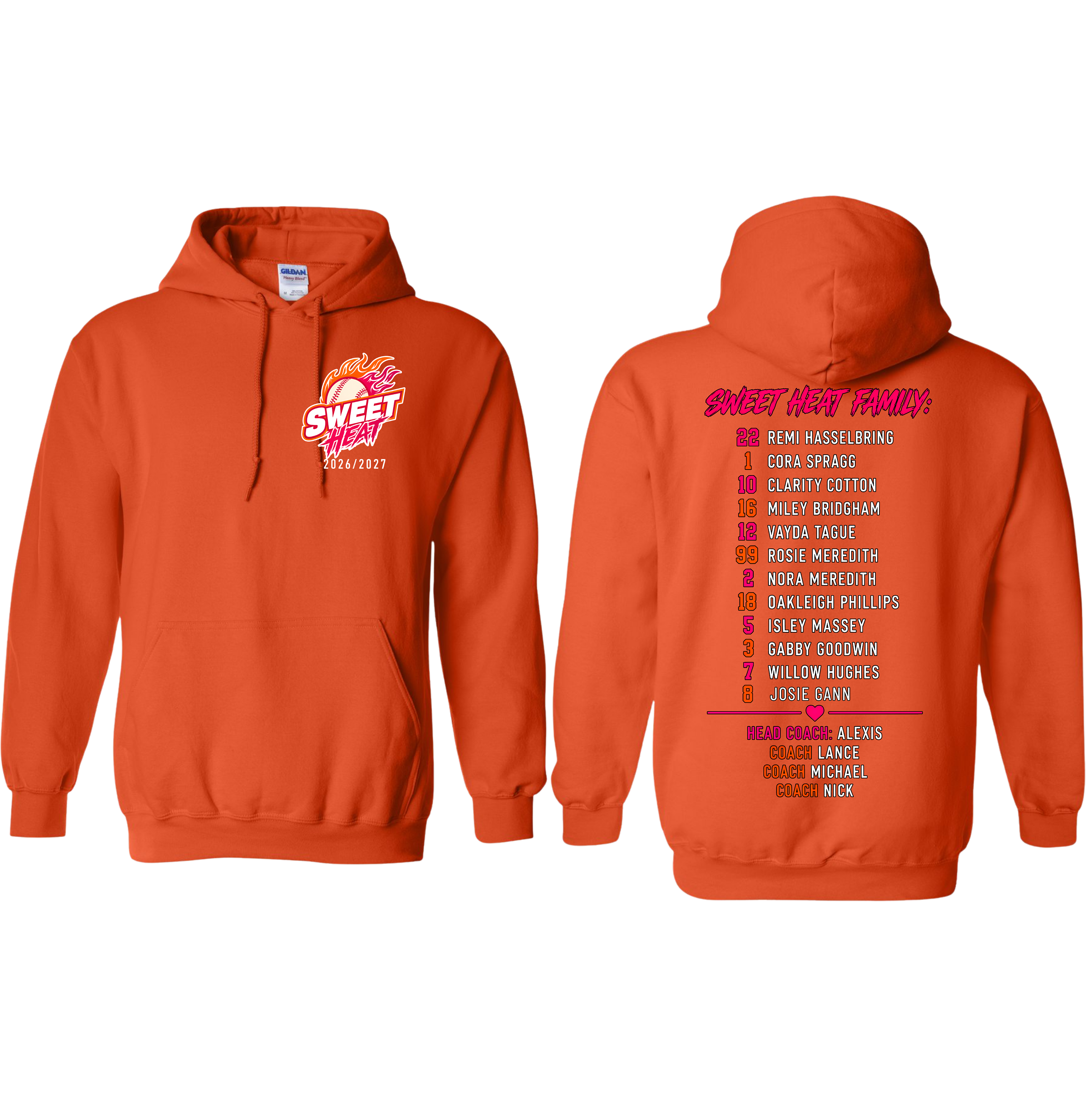 Sweet Heat Roster Hoodie