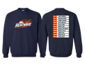 Heat Wave Baseball Crewneck