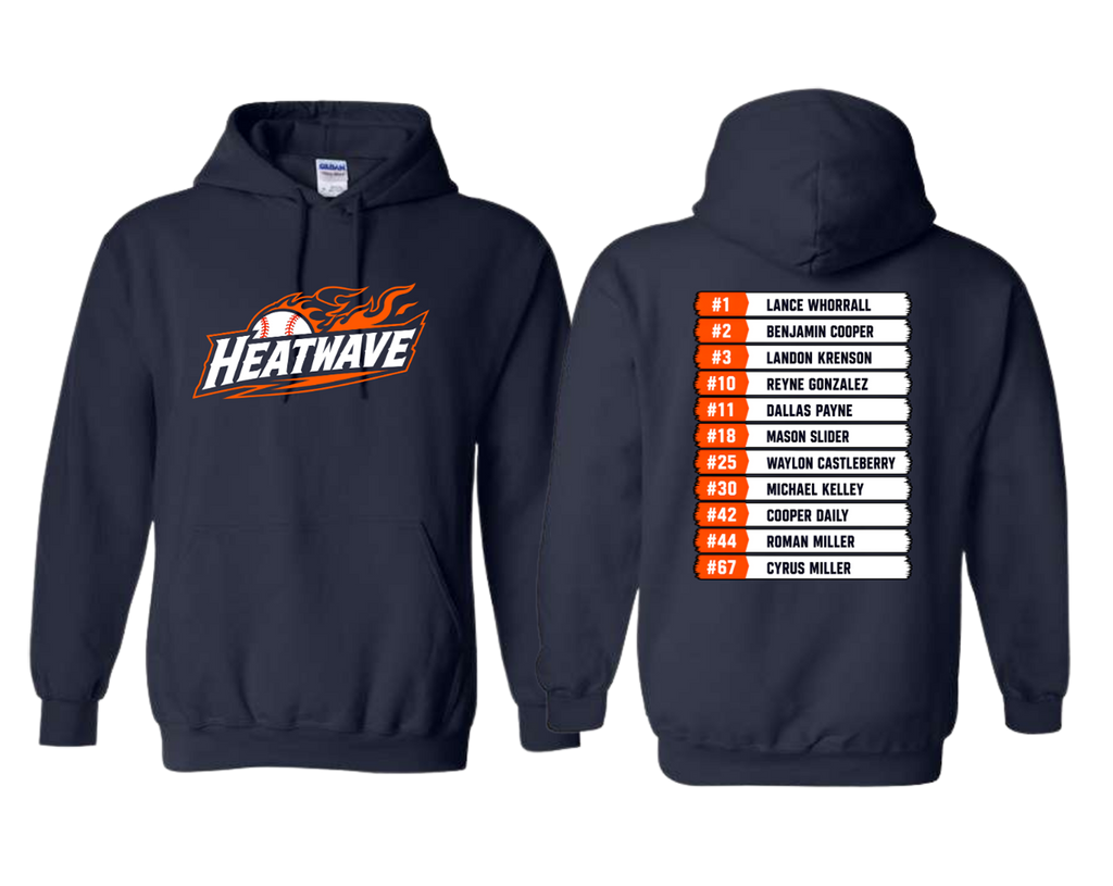 Heat Wave Baseball Hoodie