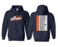 Heat Wave Baseball Hoodie