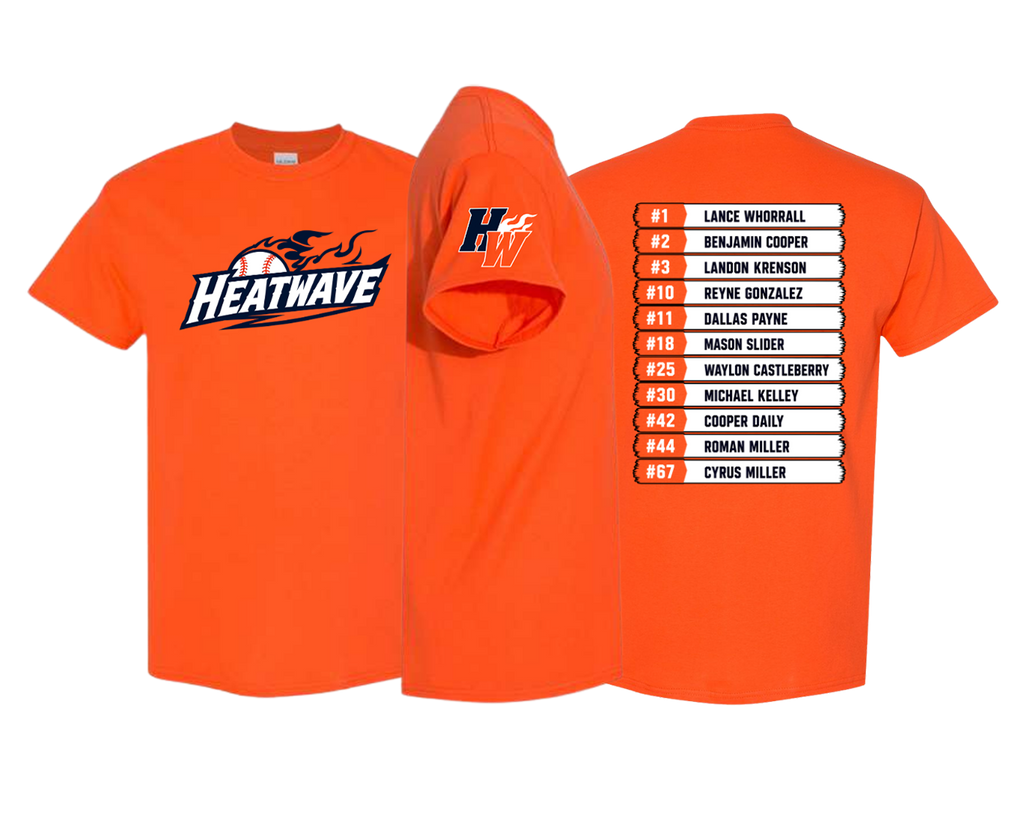 Heat Wave Baseball T-Shirt