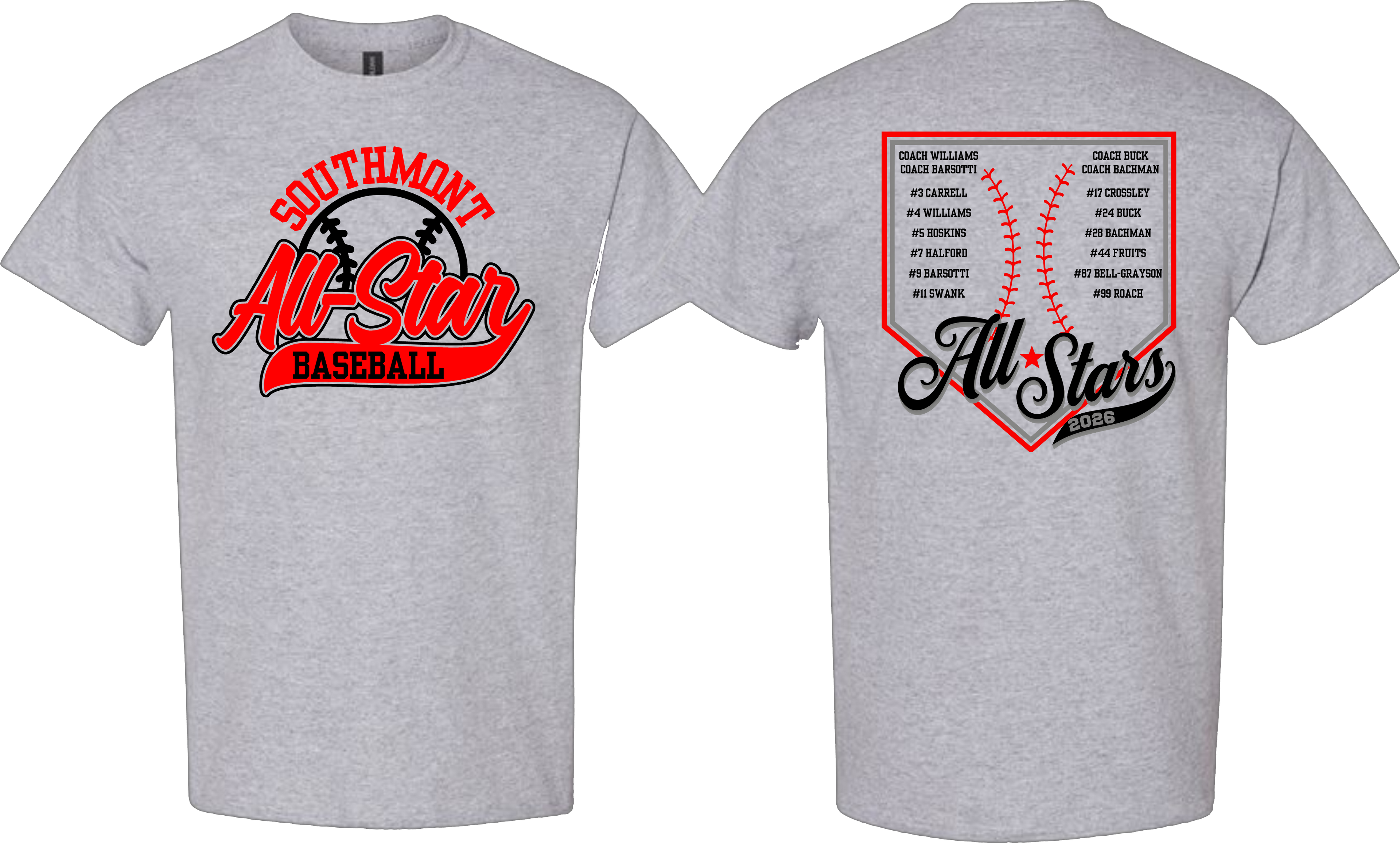 Southmont All-Stars - Team List 1